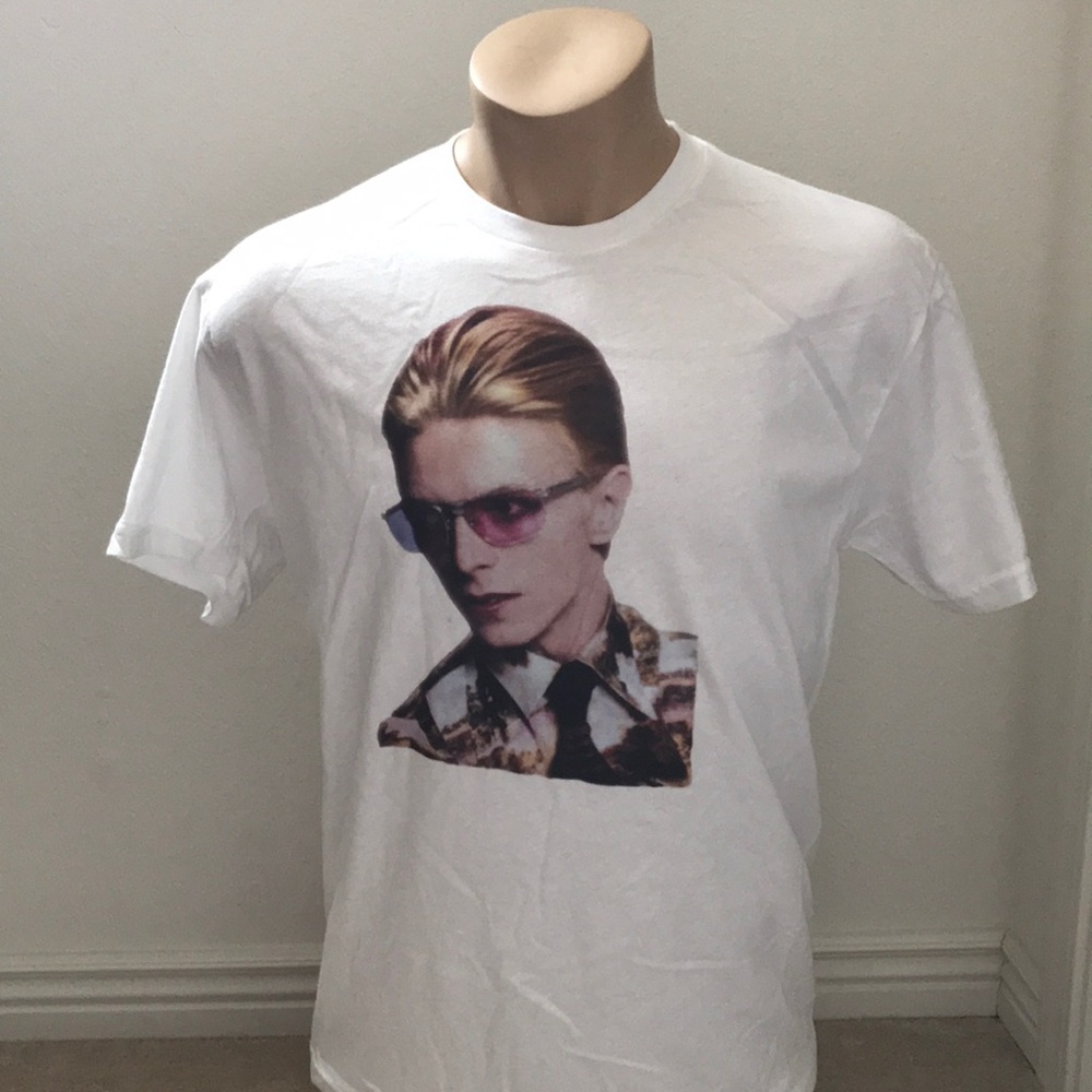 David Bowie custom graphic tee